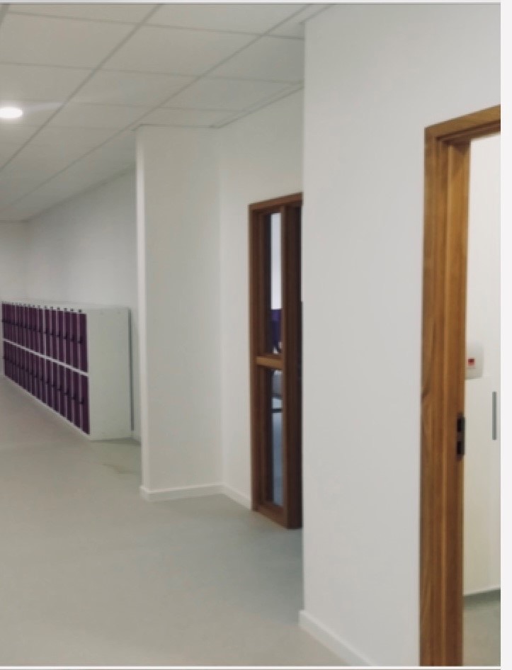 Corridor & lockers